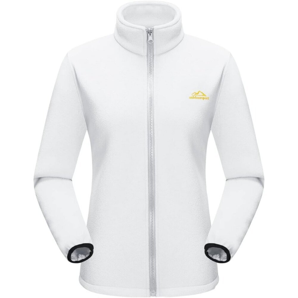 Women's Pure White Winter Winter Snow Ski Jacket Coats Waterproof Fleece Lined - Picture 3 of 7